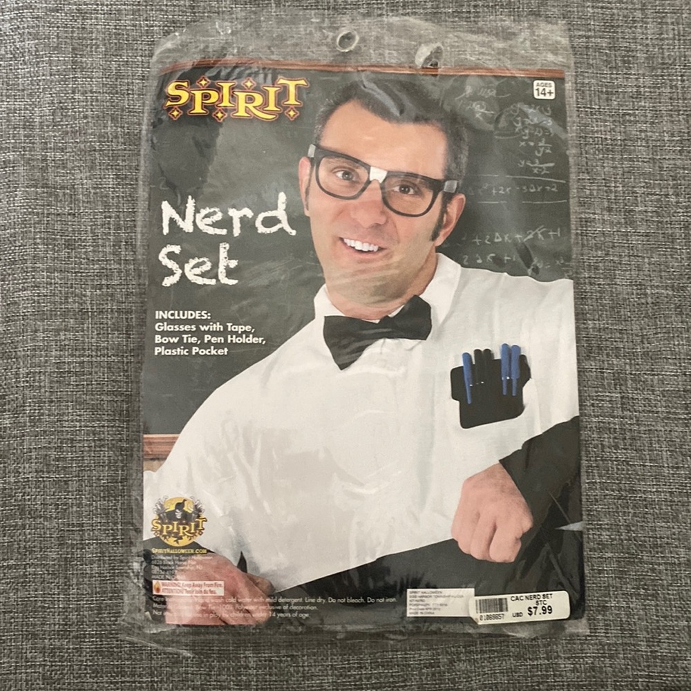 Nerd set costume